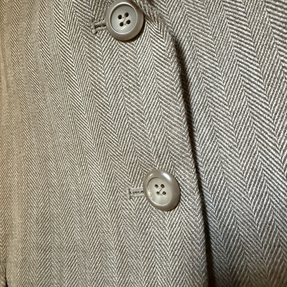 Pendleton 100% Wool Brown Blazer - women’s size 14 petite - Picture 5 of 11